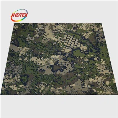 Tecido de sarja camuflada